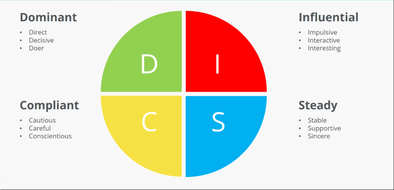 DISC PERSONALITY & BEHAVIOUR STYLES - Eshel Academy